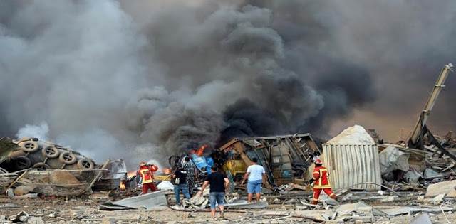 Ratusan Ribu Warga Beirut Kehilangan Rumah, Warga Yang Lain Tawarkan Tempat Bernaung