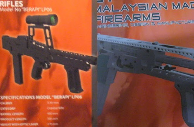Ingin Saingi Pindad, Senjata Militer Bikinan Malaysia Malah Jadi Olok-olokan gegara Desainnya Aneh