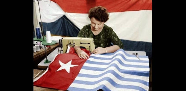 (Foto) Bendera Bintang Kejora Ternyata Made-in Belanda