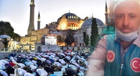 Muazin di Masjid Hagia Sophia Meninggal Dunia