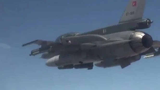 Video Mencekam Jet-jet Perang Turki dan Yunani Bentrok di Mediterania