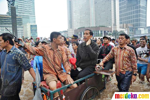 Data Banjir Jakarta Dibuka, Era Jokowi dan Ahok Paling Parah