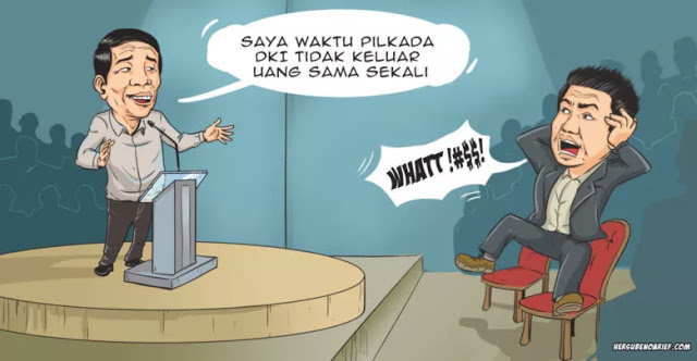 Hersubeno Arief: Menyaksikan Hebatnya Permainan Watak Jokowi