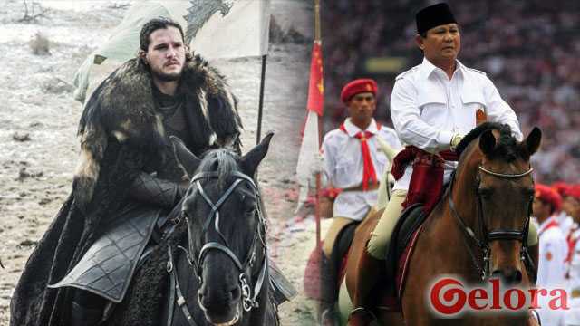 Prabowo dan Sosok Jon Snow di Serial Game of Thrones