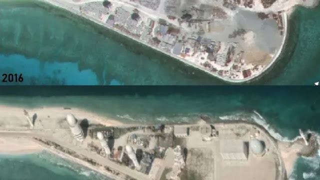 Google Earth Rilis Gambar Pangkalan Militer RRC di Laut Natuna