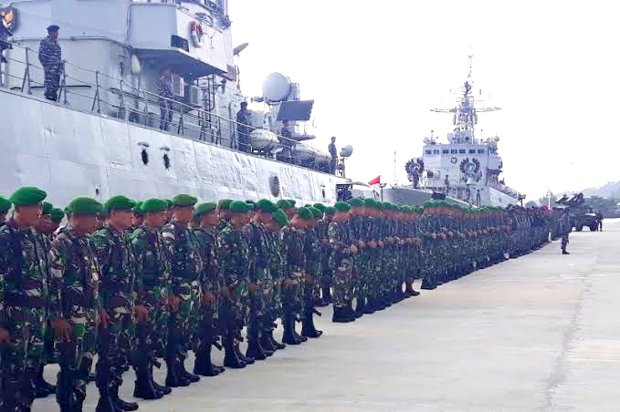 TNI AL Resmi Perkuat Armada, Dua Kapal Perang Canggih Buatan Italia Merapat