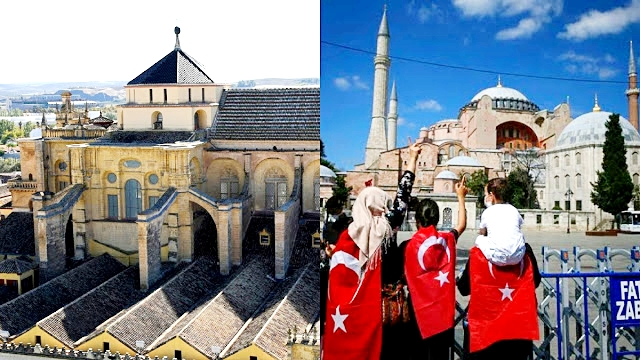 Erdogan Dikecam Ubah Hagia Sophia jadi Masjid; Dulu Spanyol Ubah Masjid Cordoba jadi Katedral