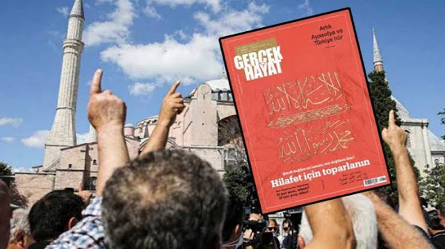 Majalah Turki Serukan Pendirian Kekhalifahan Islam Usai Aya Sophia Jadi Masjid