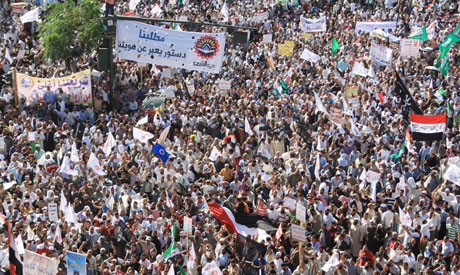 Ribuan Demonstran Mesir Tuntut Syariah Islam jadi Satu-Satunya Sumber Hukum