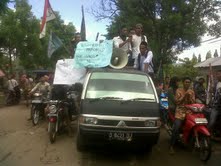 Demo HMI Bima : Bubarkan Densus 88 dalam 7 x 24 Jam