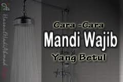 Tata Cara Mandi Wajib