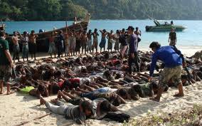 Pejabat Korup Thailand Menjual Pencari Suaka Muslim Rohingya ke Sindikat Perdagangan Manusia   