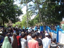 Pemakaman Ustadz Anas di Bima NTB sebagai Korban Densus 88