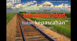 Belajar Bersabar saat Menerima Musibah