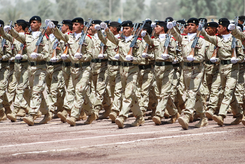 Tentara Irak dukung Rezim Suriah