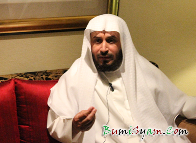 Syeikh Al Ghomidi : Penghapal Quran Harus Amalkan Apa Yang Dihapalnya dan Peduli Masalah Umat