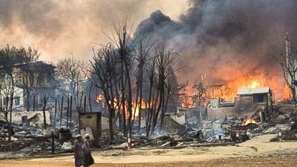 Kerusuhan Myanmar Dipicu Isu Seorang Pria Muslim Membakar Wanita Budha