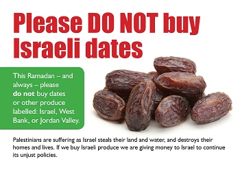 Muslim Inggris : Boikot Membeli Kurma Israel