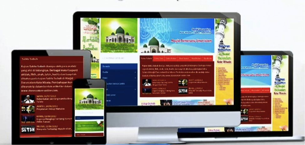 Telah Lahir Situs Berbasis Aktifitas Masjid : www.darussalam-online.com