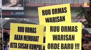Konvergensi Penolakan terhadap UU Ormas