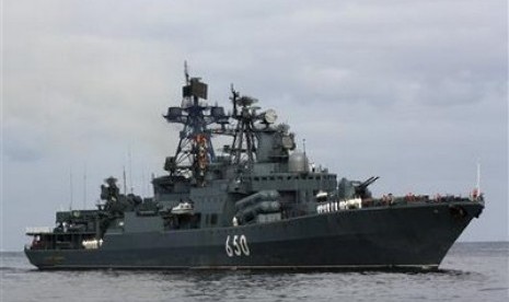 Sumber Militer: Rusia Kirim 2 Kapal Perang Ke Kawasan Laut Mediterania