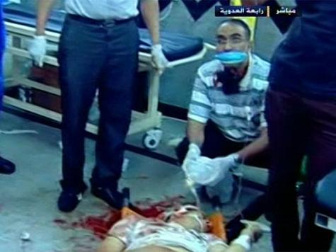 Dalam Sejam, Militer Mesir Bantai Ratusan Demonstran Pro Mursi