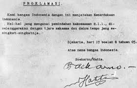 Penyimpangan di Sekitar Teks Proklamasi (1)
