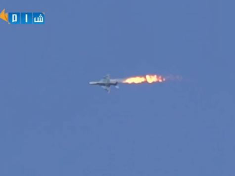 Sebuah Jet Militer Assad Berhasil Di Tembak Jatuh Pejuang Revolusi
