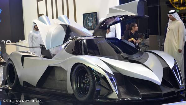 Dubai Klaim Produksi Mobil Tercepat Di Dunia