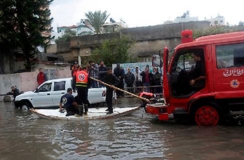 banjir gaza