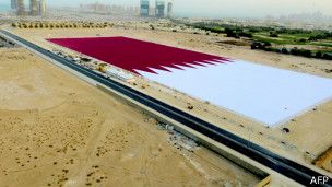 Bendera Qatar Pecahkan Rekor Bendera Terbesar Di Dunia