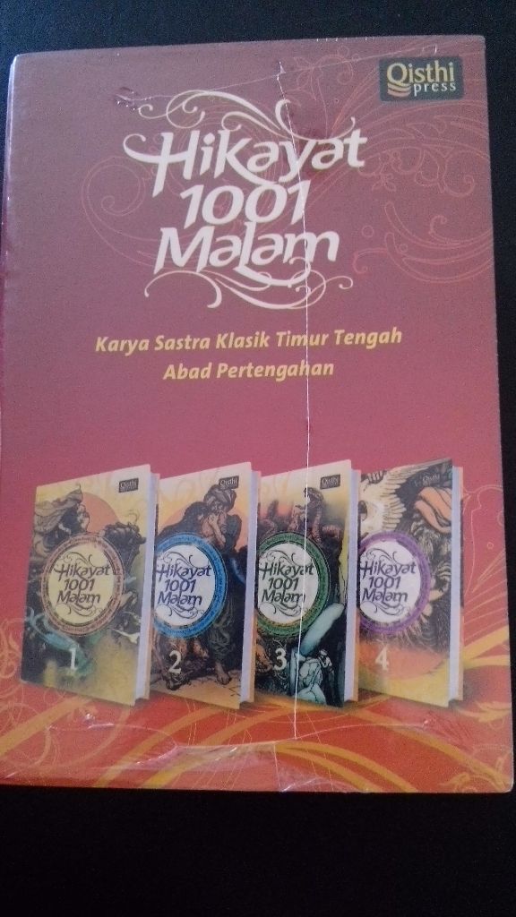 Resensi Buku : Karya Sastra Epik Penuh Hikmah  , Hikayat 1001 Malam