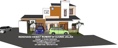 Konsultasi Arsitektur : Renovasi Hemat Rumah Di Ujung Jalan