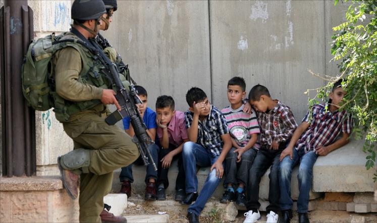 tahanan anak palestina