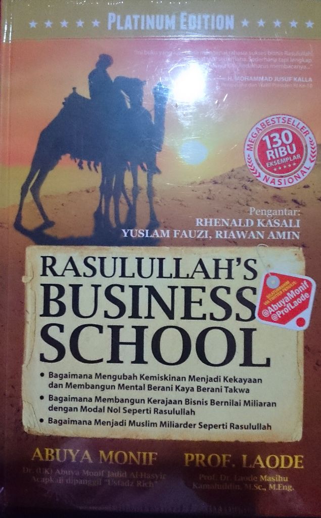 Resensi Buku : Rahasia Bisnis Rasulullah...Pahami dan Praktekkan...