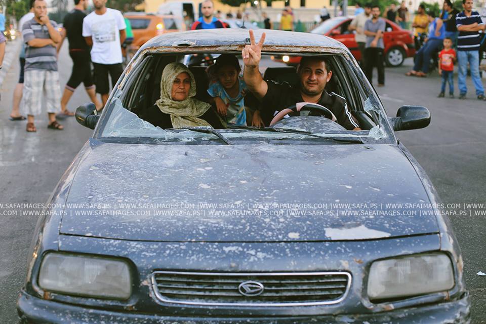 Foto-Foto Perayaan Kemenangan Warga Gaza Dari Israel