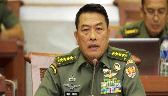 Jenderal Moeldoko Perintahkan Membakar Bendera ISIS (Tulisan Syahadat) Bila Berkibar