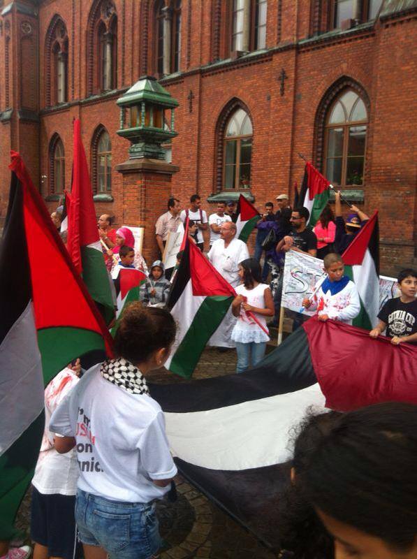 Solidarity With Gaza Around The World Swedia 2