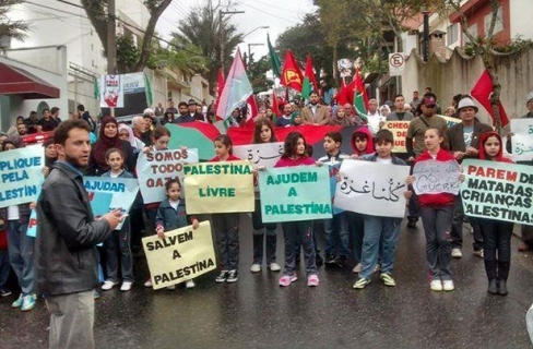 solidarity with Gaza- Brazil