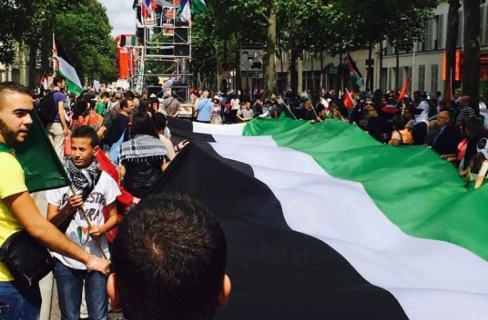 Solidarity With Gaza Around The World (Perancis)