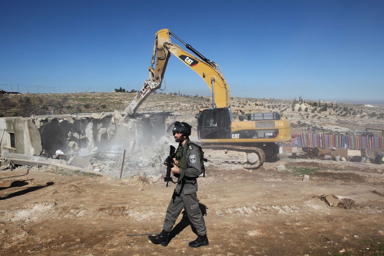 PALESTINIAN-ISRAEL-WEST-BANK-CONFLICT-DEMOLITION