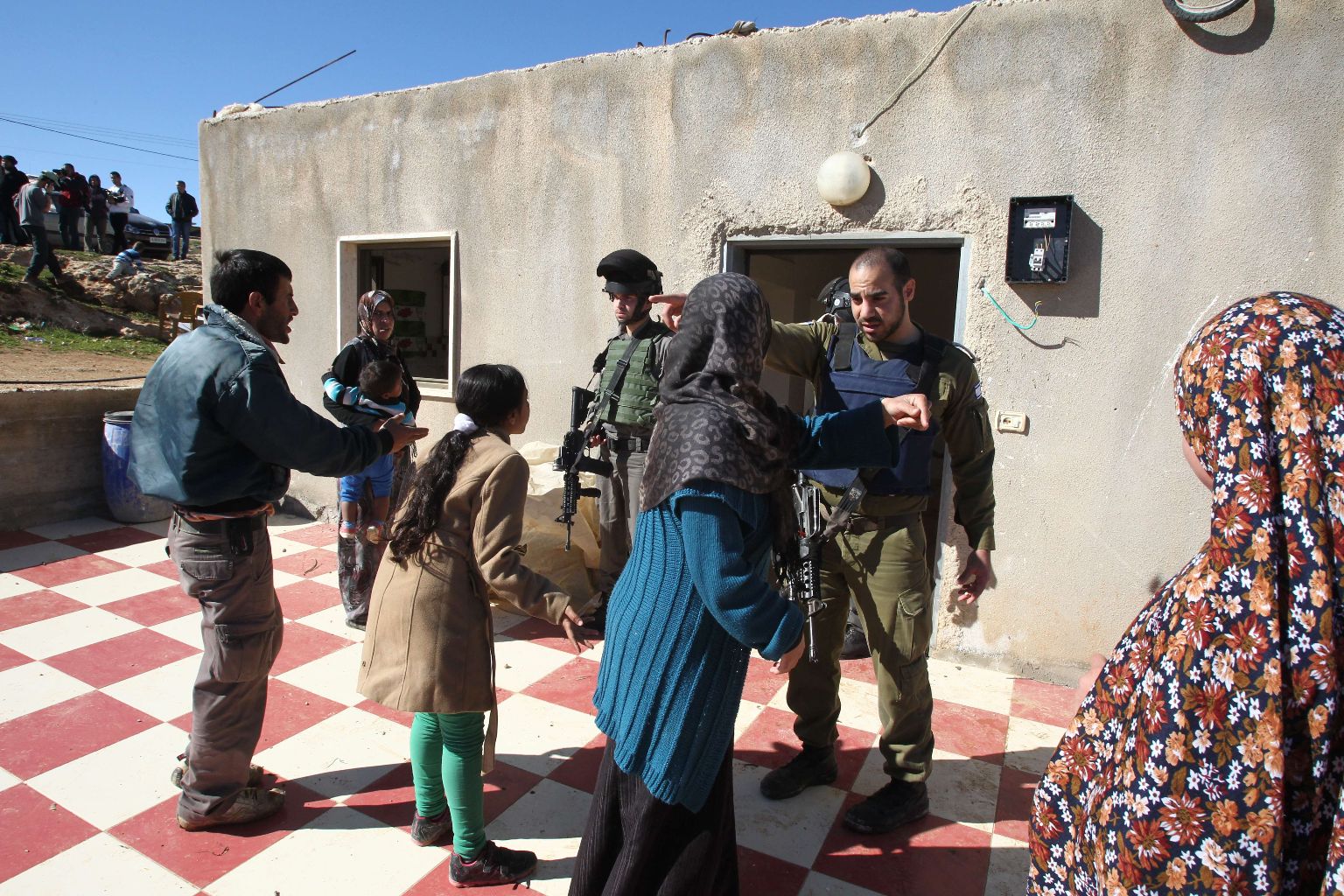 PALESTINIAN-ISRAEL-WEST-BANK-CONFLICT-DEMOLITION