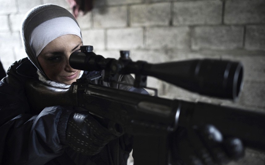 Inilah Unit Khusus Sniper Mujahidah Suriah
