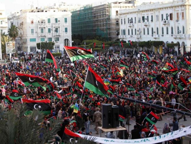 Foto-Foto Peringatan Ke 4 Revolusi Libya