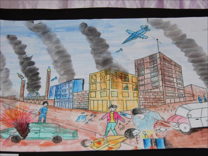 Pameran Seni Anak Palestina: Duka Di Tanah Yang Dijanjikan