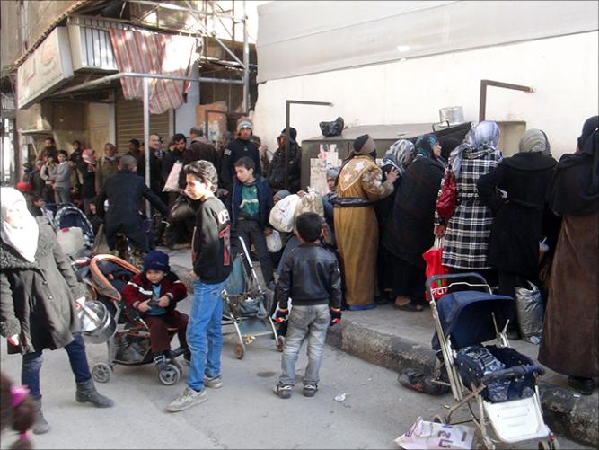 Foto-Foto Derita Pengungsi Yarmouk Di Suriah