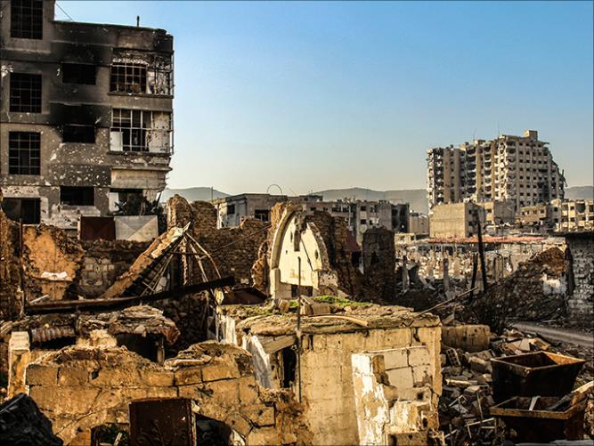 Hay Jobar, Ketabahan Ditengah Hujan Bom Tentara Bashar Al Assad