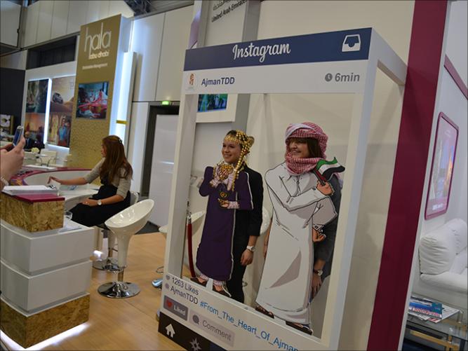 ITB 2015 - foto box busana arab