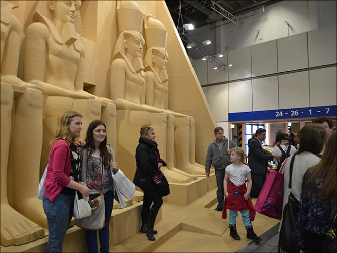 ITB 2015 - replika peninggaln fir'aun mesir