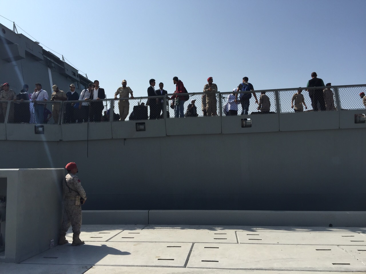 evakuasi saudi di Yaman - 2